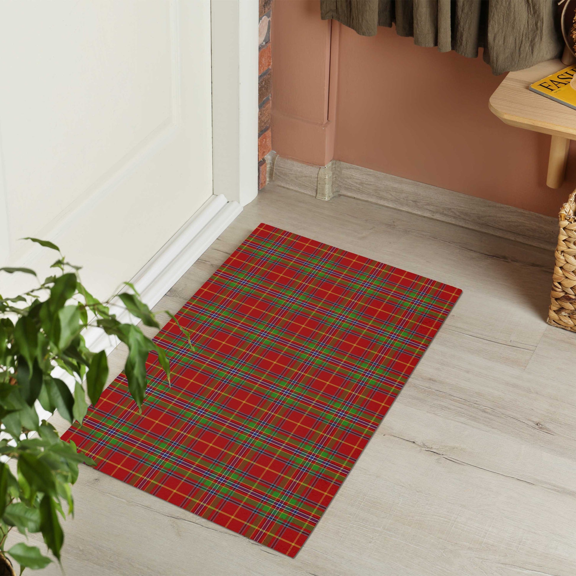 Wren Tartan Rubber Doormat - Tartan Vibes Clothing