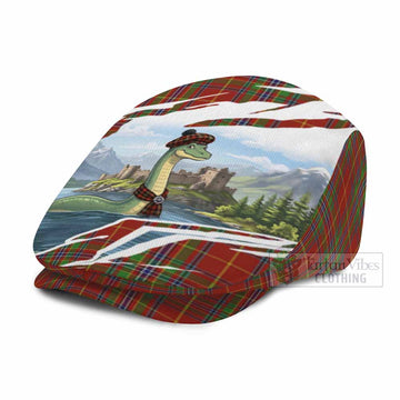 Wren Tartan Loch Ness Monster Scottish Heritage Art Flat Cap, Jeff Cap