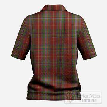 Wren Tartan Women’s Polo Sweater Top