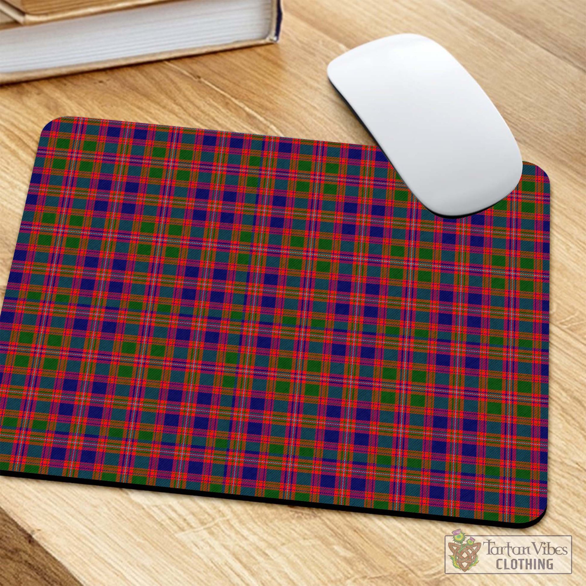 Tartan Vibes Clothing Wright Tartan Mouse Pad