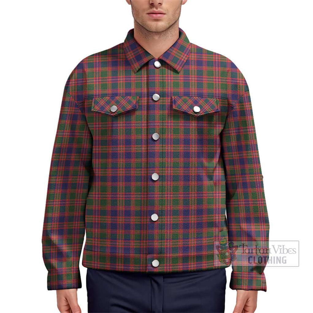 Wright Tartan Unisex Lapel Cotton Jacket Unisex - Tartan Vibes Clothing