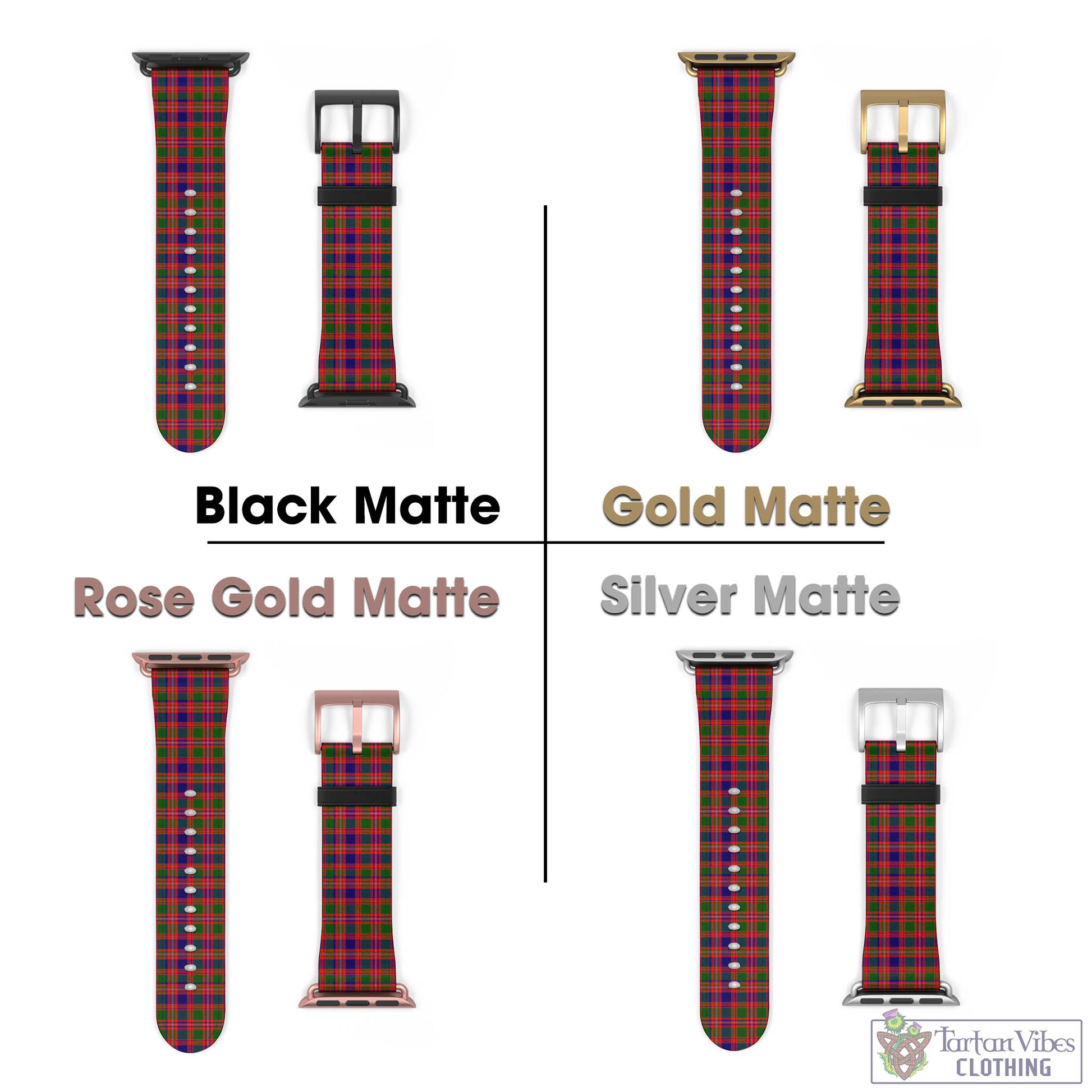 Tartan Vibes Clothing Wright Tartan Watch Band