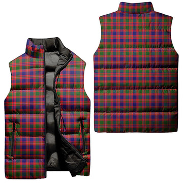 Wright Tartan Sleeveless Puffer Jacket