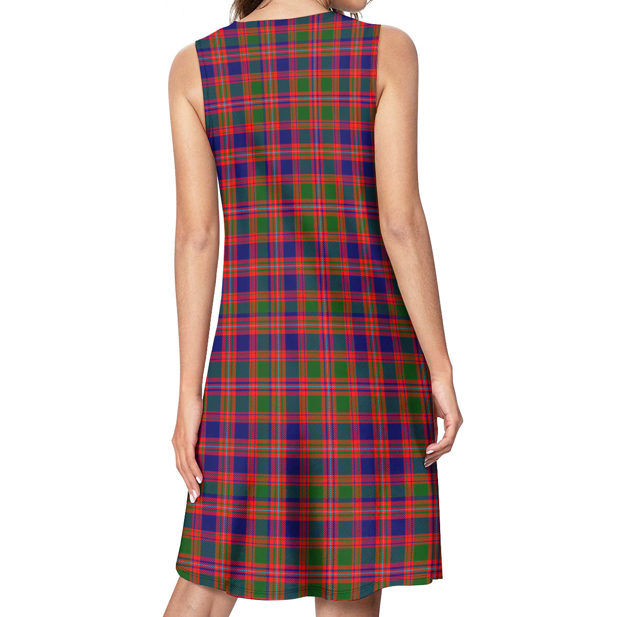 Wright Tartan Womens Casual Dresses - Tartan Vibes Clothing