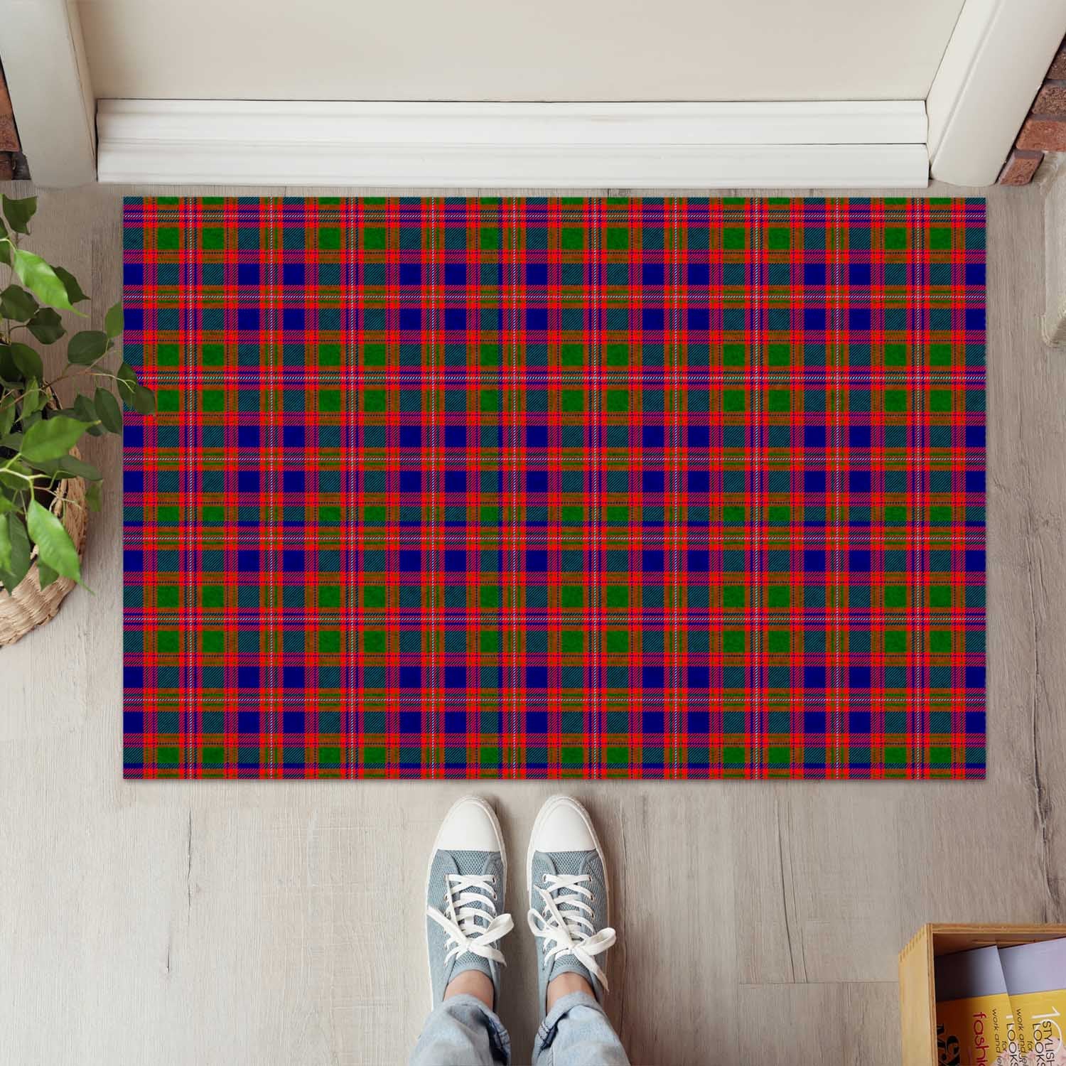 Wright Tartan Door Mat - Tartanvibesclothing Shop