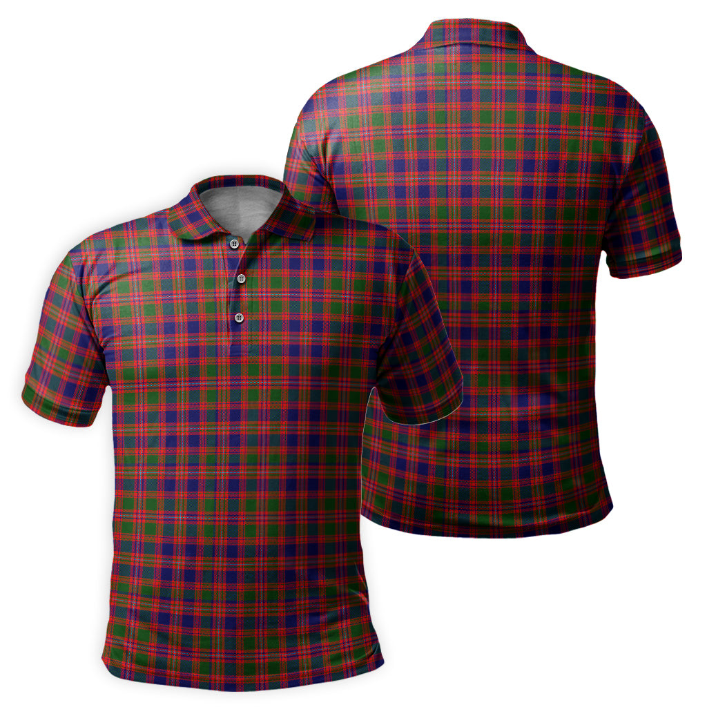 Wright Tartan Mens Polo Shirt