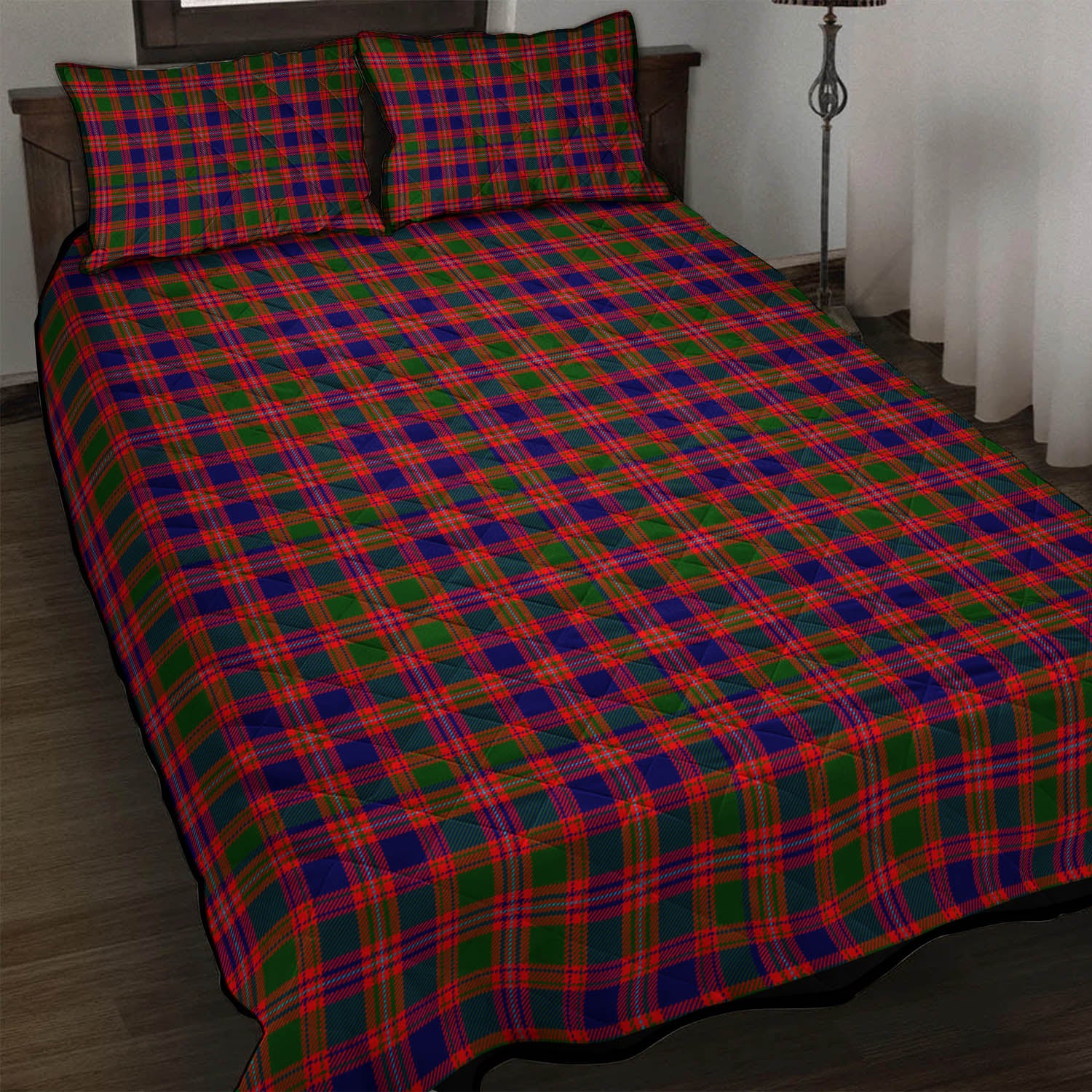 Wright Tartan Quilt Bed Set - Tartan Vibes Clothing