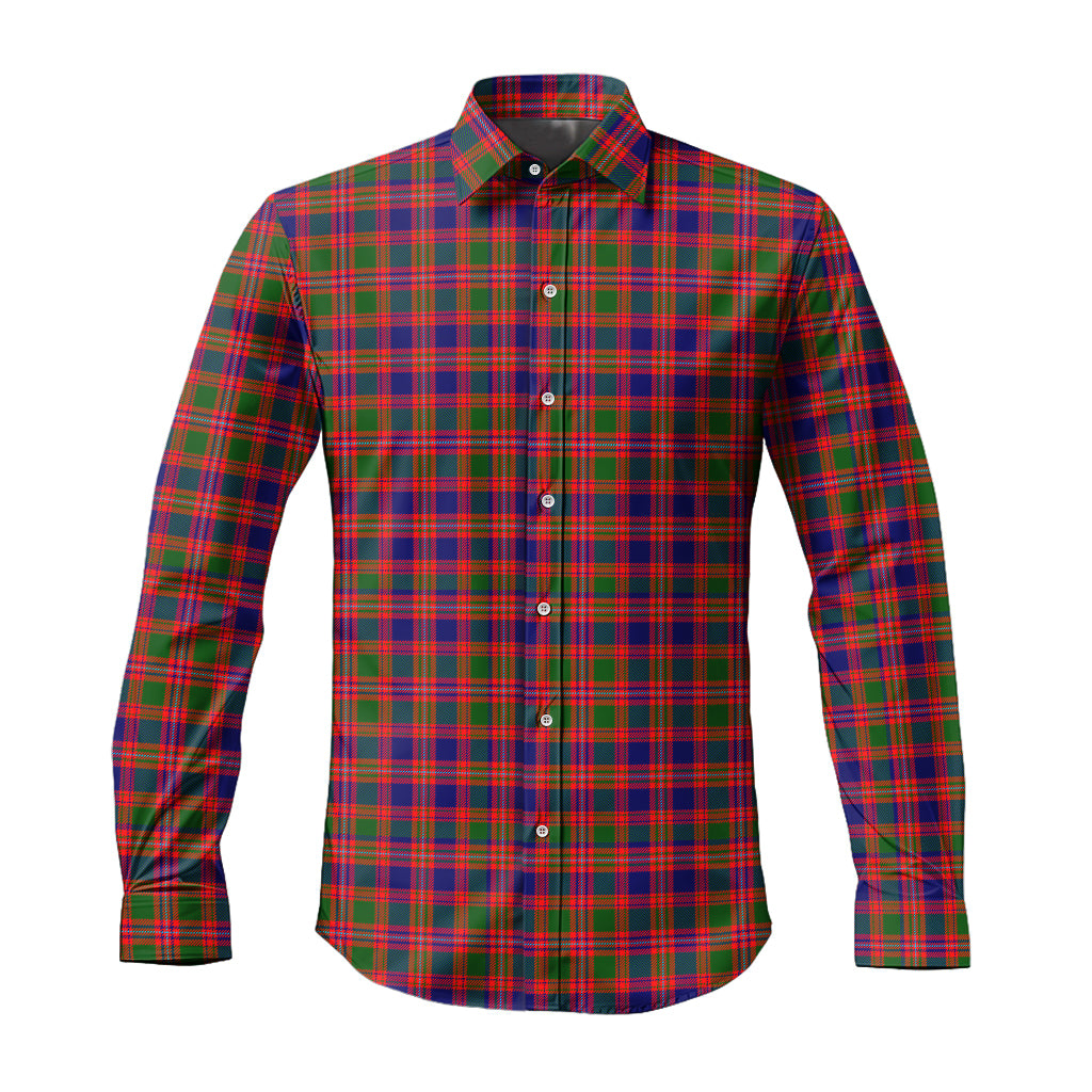 wright-tartan-long-sleeve-button-up-shirt