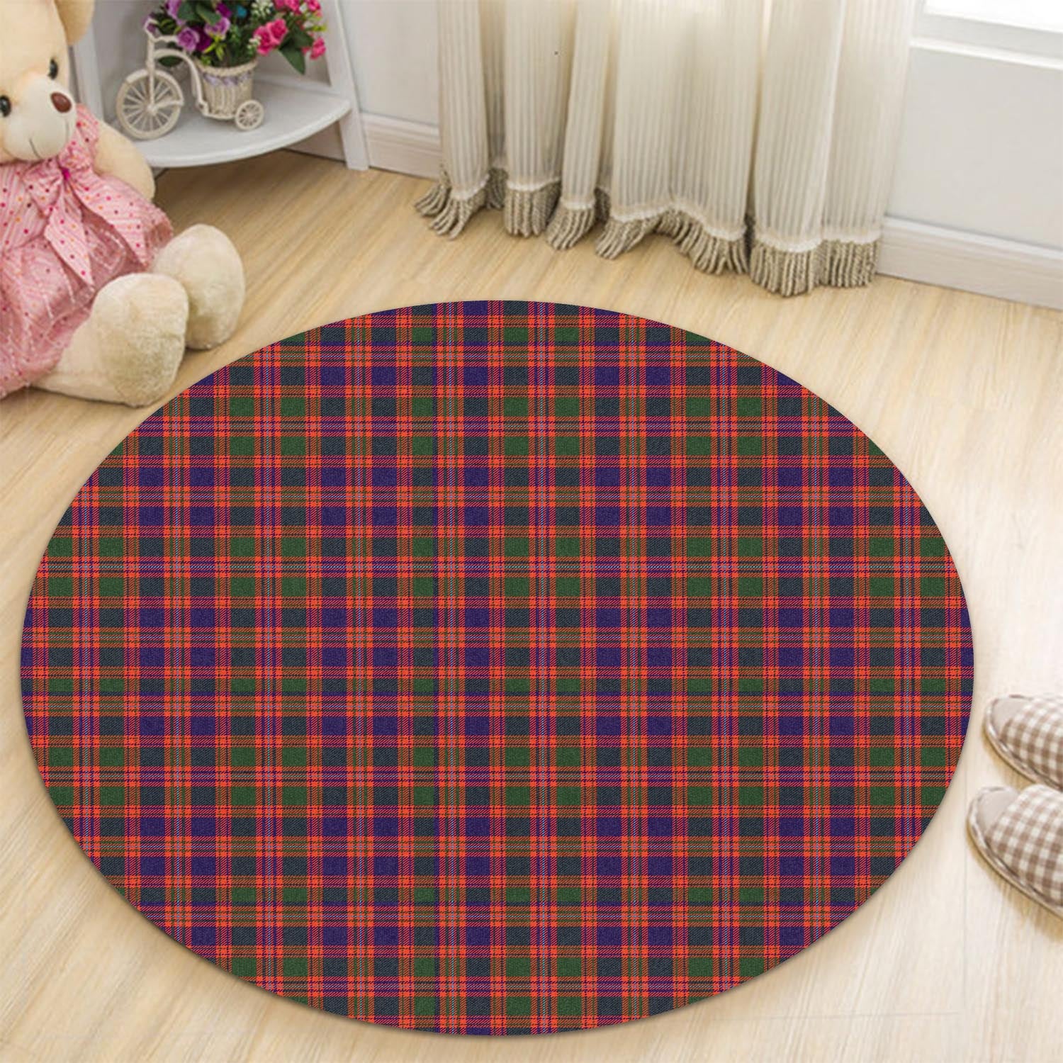 wright-tartan-round-rug
