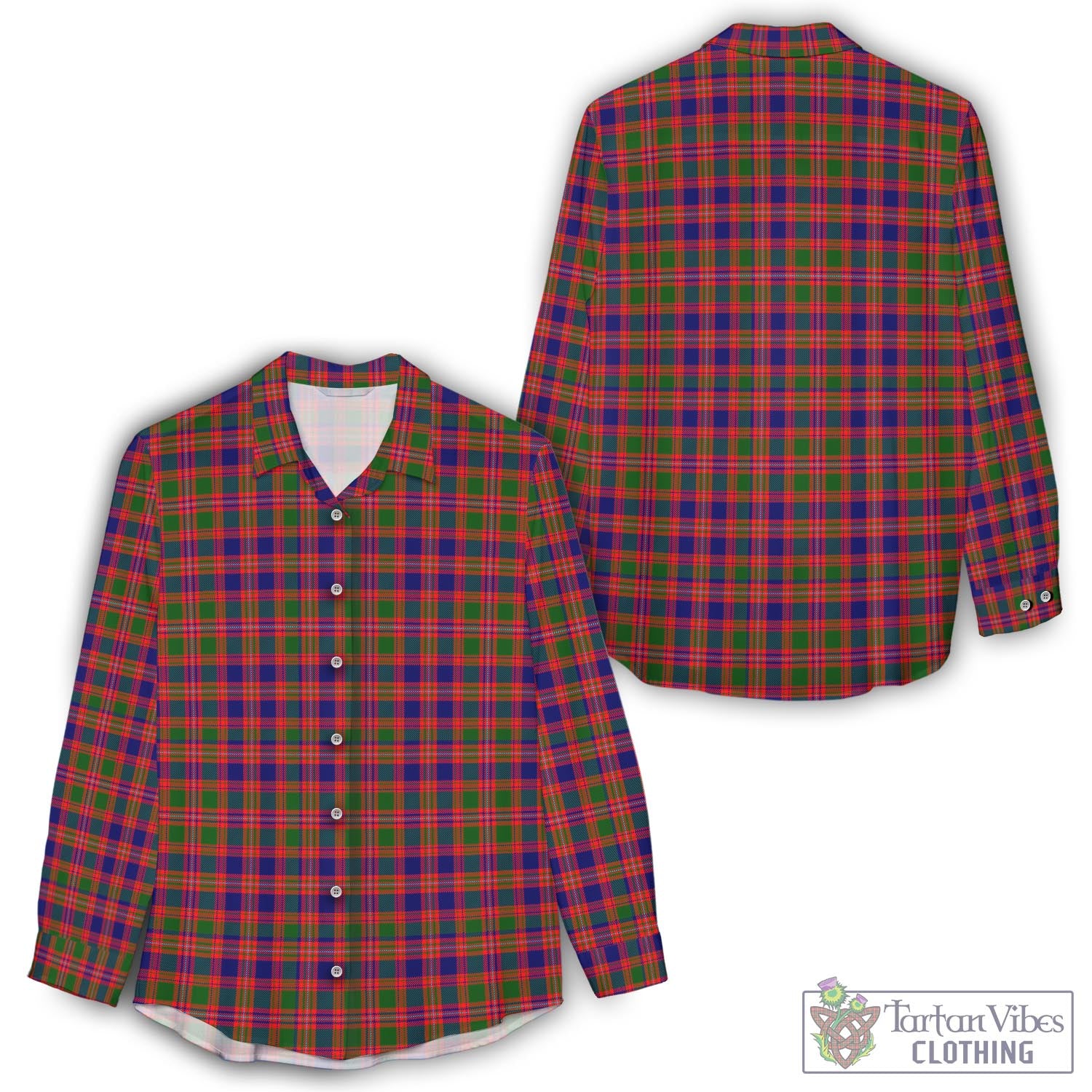 Wright Tartan Womens Casual Shirt