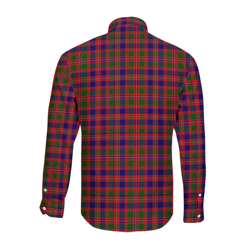 wright-tartan-long-sleeve-button-up-shirt