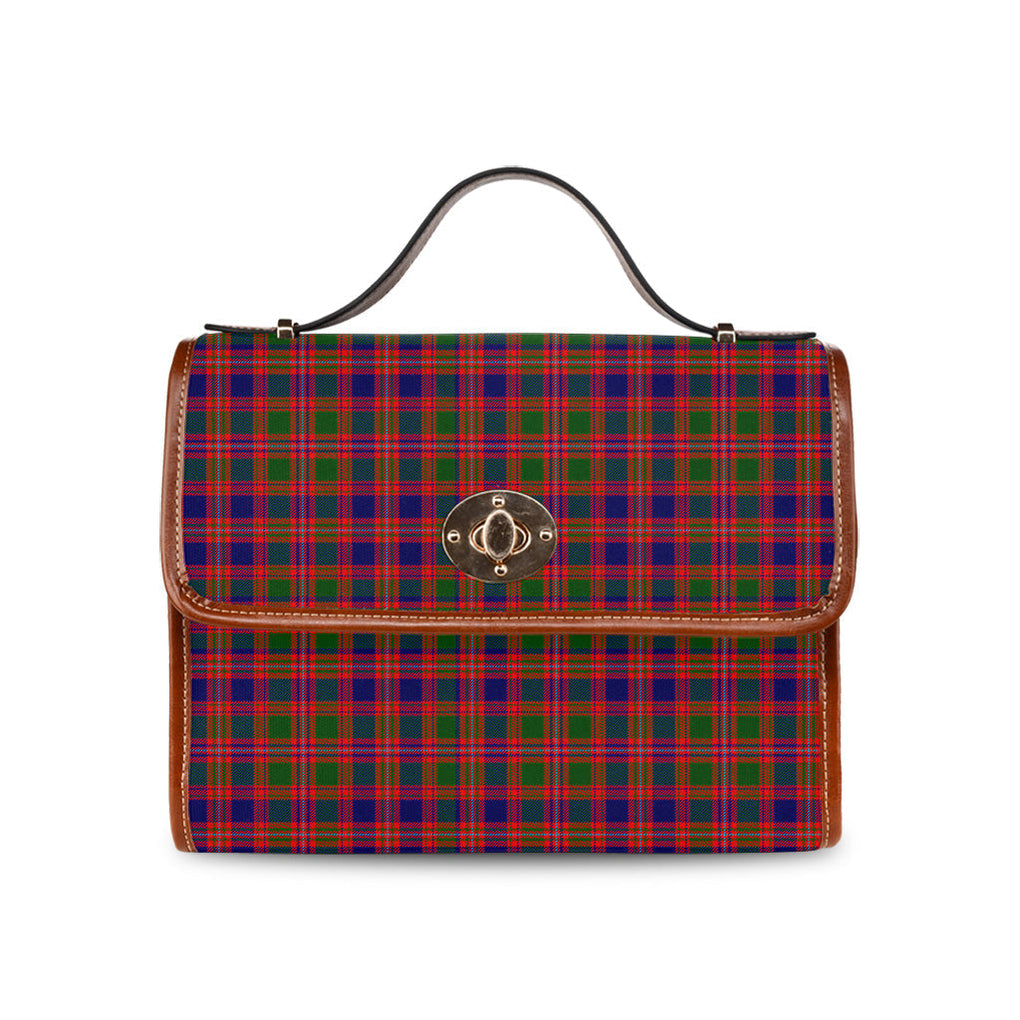 wright-tartan-leather-strap-waterproof-canvas-bag