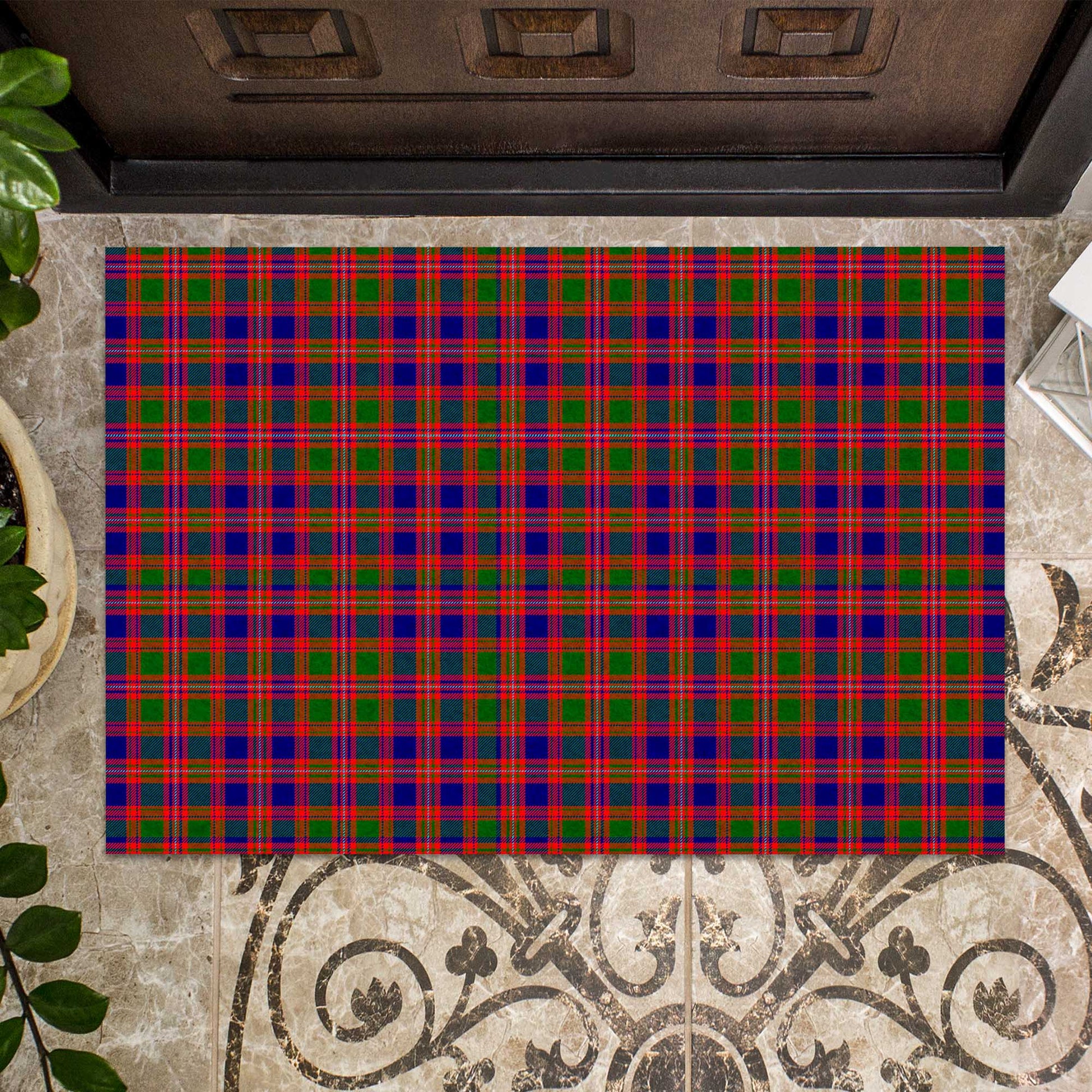 Wright Tartan Door Mat - Tartanvibesclothing Shop