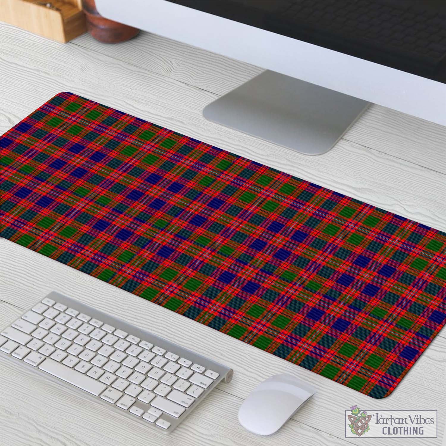 Tartan Vibes Clothing Wright Tartan Mouse Pad