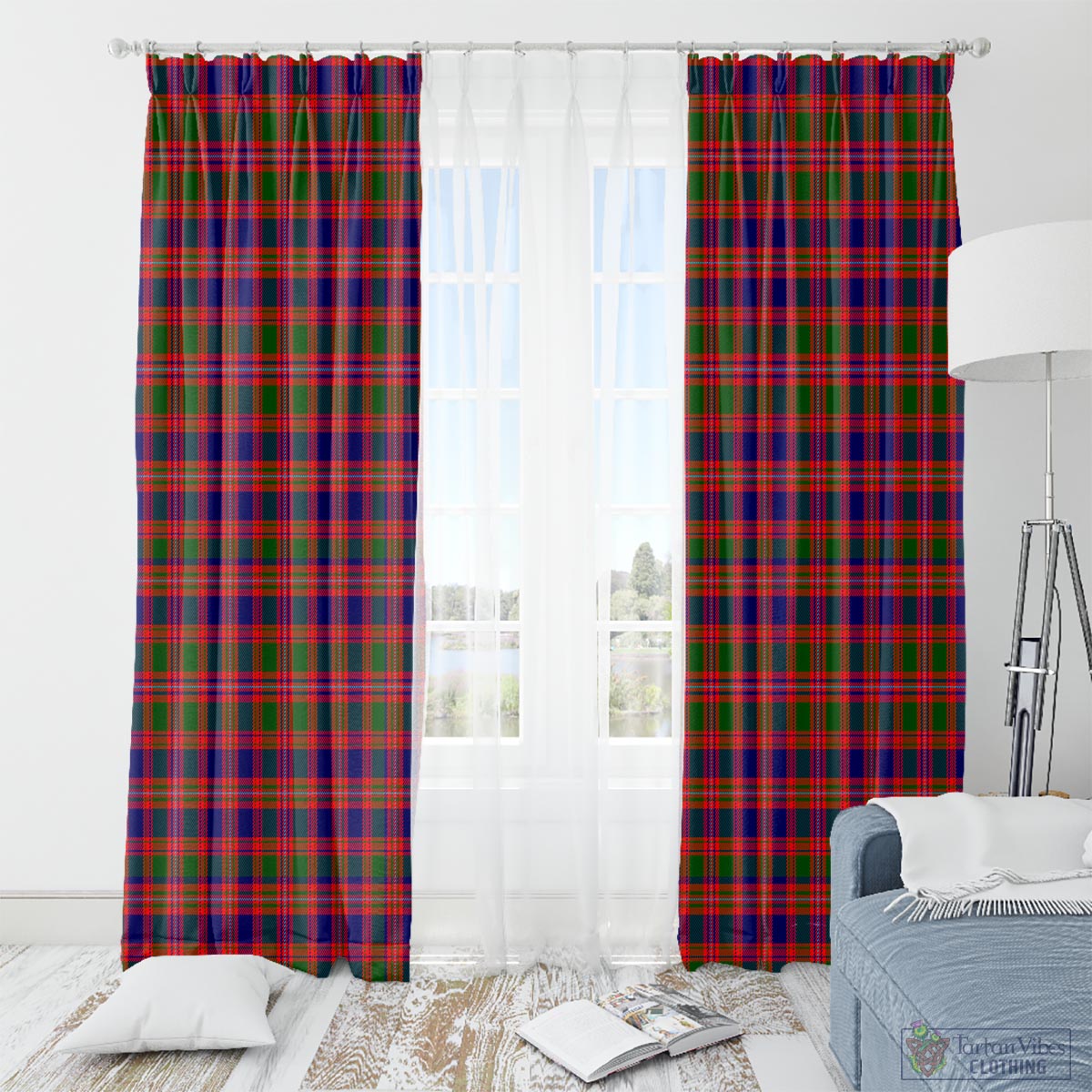 Wright Tartan Window Curtain