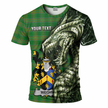 Wright Irish Clan T-Shirt Irish Roots Dragon Soul