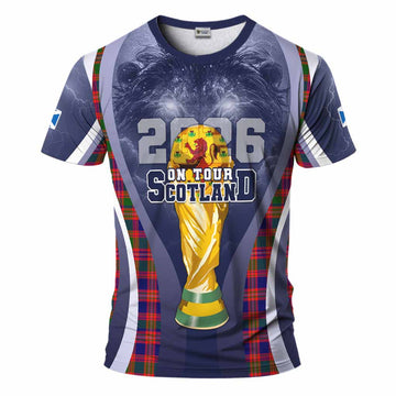 Wright Scotland Football Tartan T-Shirt Scotland On Tour Trophy Style