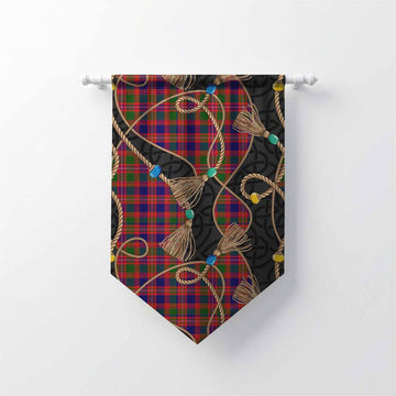 Wright Scottish Tartan Twisted Ropes Stylized Gonfalon Chevron - Tartan Vibes Clothing