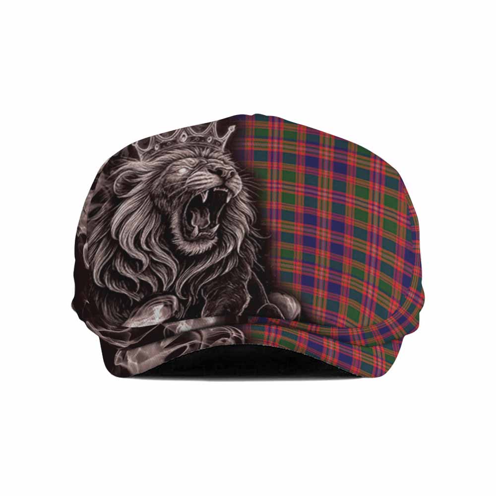 Wright Tartan Flat Cap, Jeff Cap Roaring Lion Heritage Flat Cap - Tartan Vibes Clothing