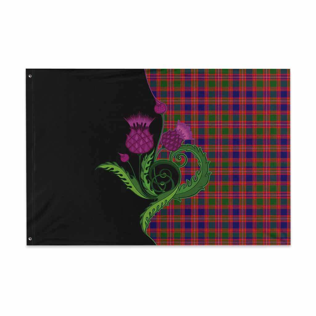 Wright Tartan House Flag Traditional Scottish Thistle 48*72 inch (120*180 cm) - Tartan Vibes Clothing