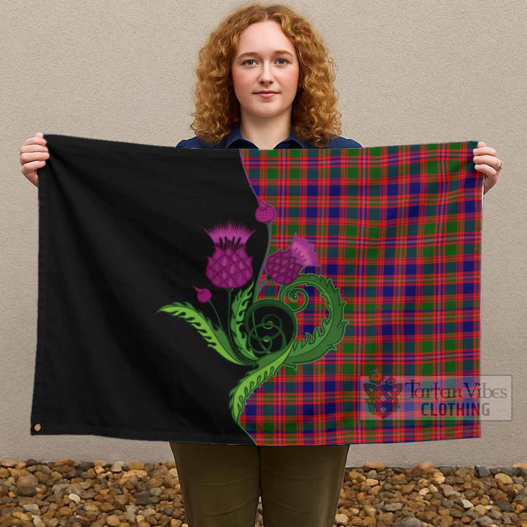 Wright Tartan House Flag Traditional Scottish Thistle - Tartan Vibes Clothing