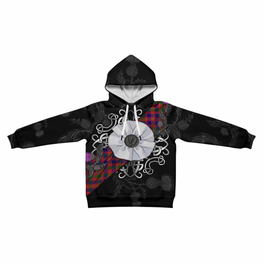 Wright Tartan Kid Hoodie Jacobite White Rose Hoodie - Tartan Vibes Clothing