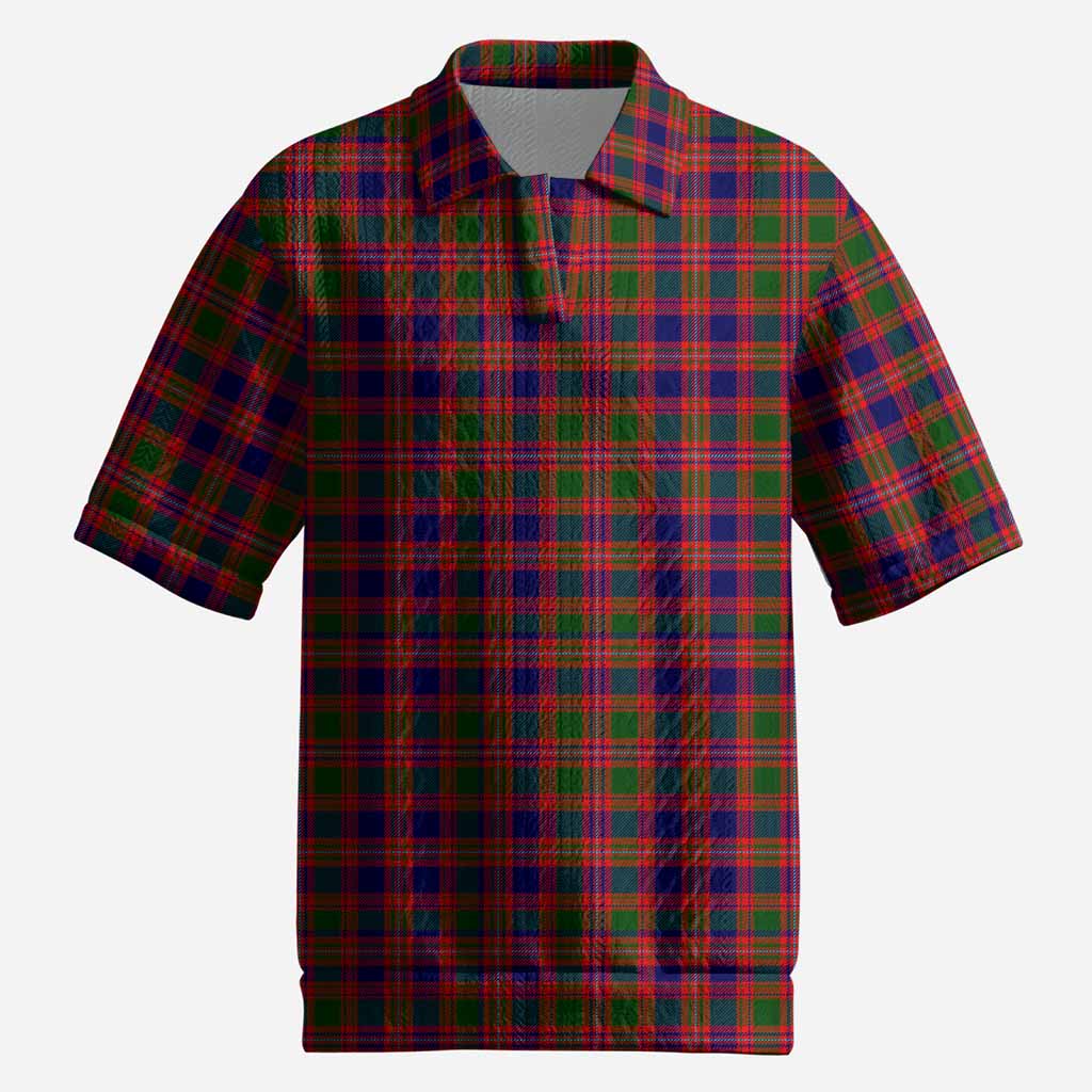 Wright Tartan Men’s Polo Sweater Top