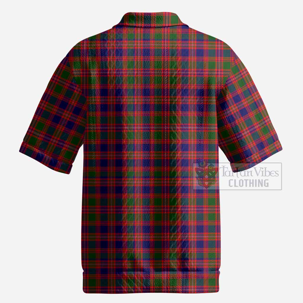 Wright Tartan Men’s Polo Sweater Top