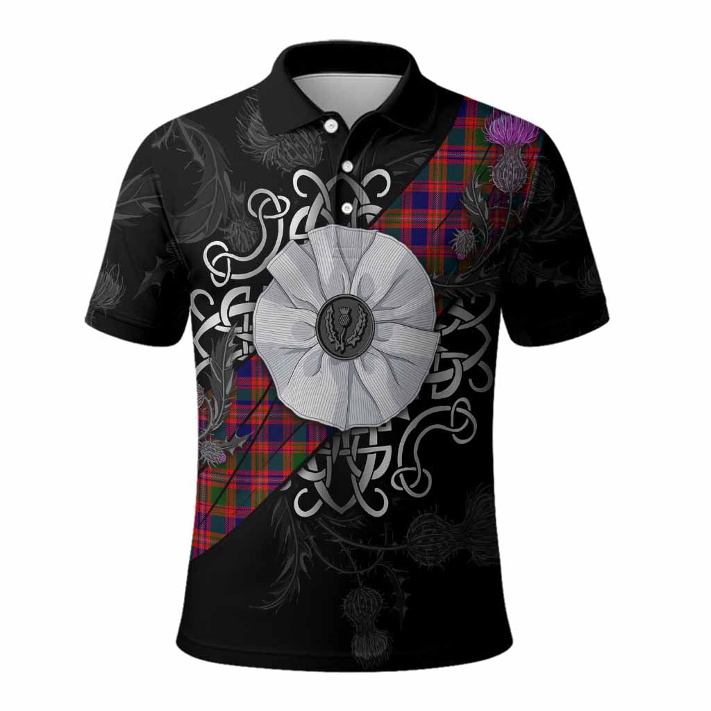 Wright Tartan Polo Shirt Jacobite White Rose Kid - Tartan Vibes Clothing