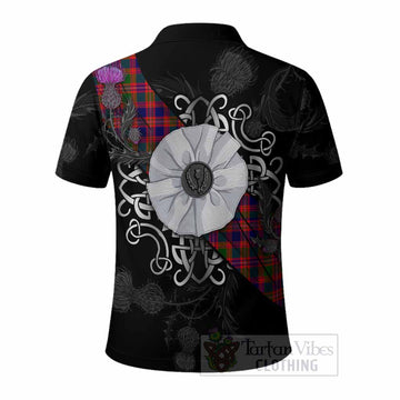 Wright Tartan Polo Shirt Jacobite White Rose - Tartan Vibes Clothing