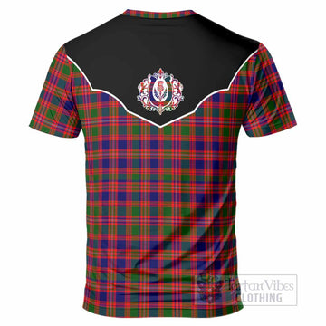 Wright Tartan T-Shirt Horseshoe Ornament - Tartan Vibes Clothing
