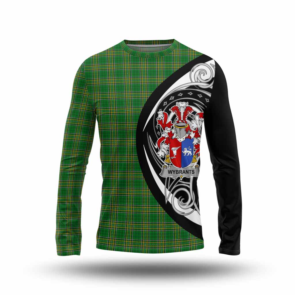 Wybrants Irish Clan Long Sleeve T-Shirt Celtic Circle Style Unisex - Tartan Vibes Clothing