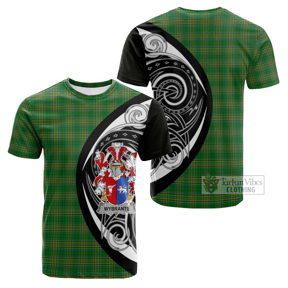 Wybrants Irish Clan Cotton T-shirt Celtic Circle Style - Tartan Vibes Clothing