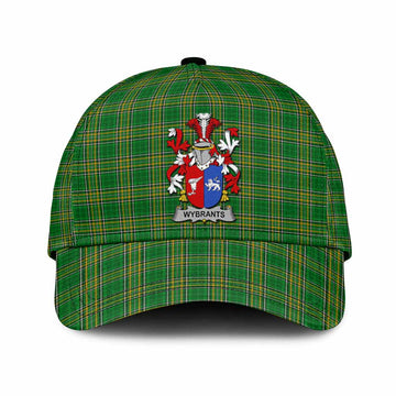 Wybrants Irish Clan Tartan Classic Cap with Coat of Arms