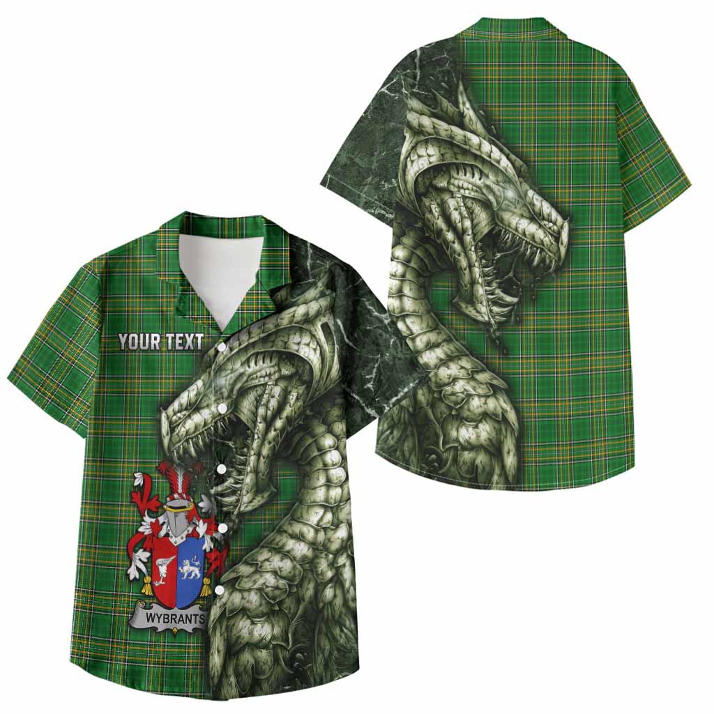 Wybrants Irish Clan Kid Hawaiian Shirt Irish Roots Dragon Soul