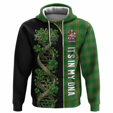 Wybrants Irish Shamrock DNA Tartan Hoodie It's In My DNA Pride Art