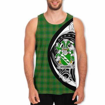 Tartan Vibes Clothing Wycombe Irish Clan Men's Tank Top Celtic Circle Style