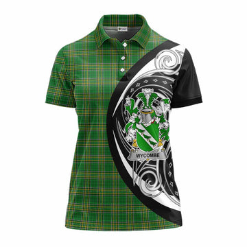 Wycombe Irish Clan Women's Polo Shirt Celtic Circle Style Women - Tartan Vibes Clothing