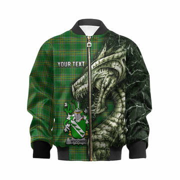 Wycombe Irish Clan Kid Bomber Jacket Irish Roots Dragon Soul