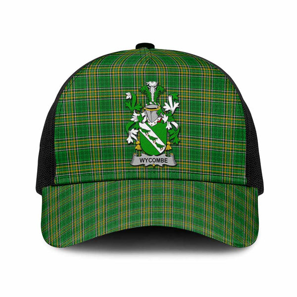 Wycombe Irish Coat of Arms Tartan Mesh Trucker Cap