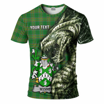 Wynne Irish Clan T-Shirt Irish Roots Dragon Soul