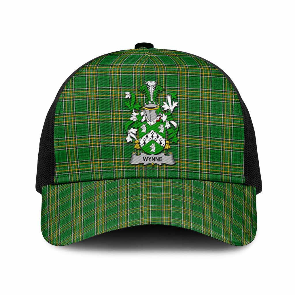 Wynne Irish Coat of Arms Tartan Mesh Trucker Cap