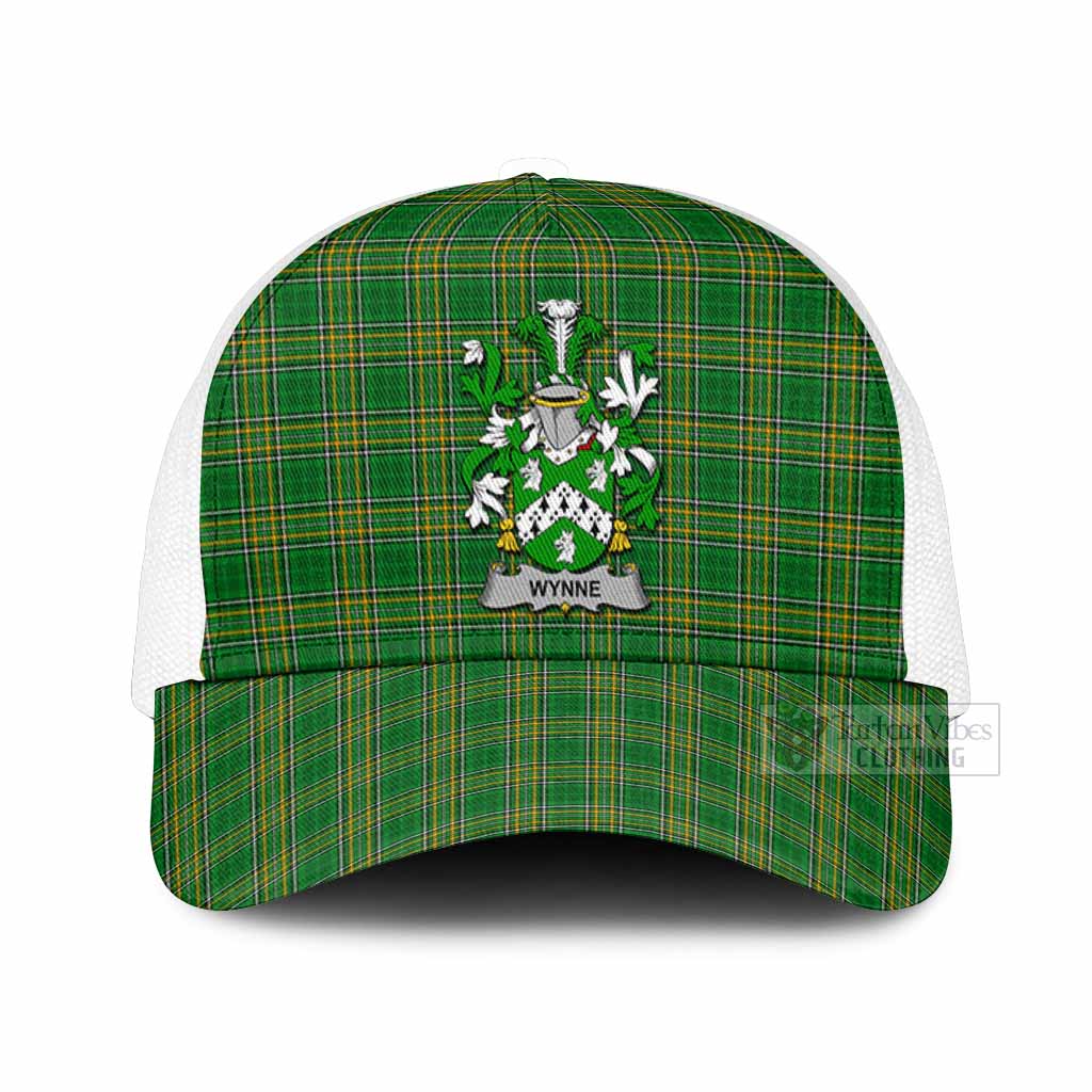 Wynne Irish Coat of Arms Tartan Mesh Trucker Cap