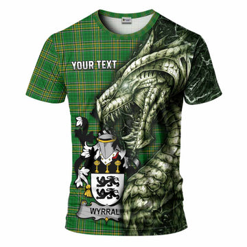 Wyrrall Irish Clan T-Shirt Irish Roots Dragon Soul