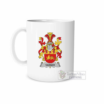 Tartan Vibes Clothing Yarner Irish Clan Coat of Arms Ceramic Mug