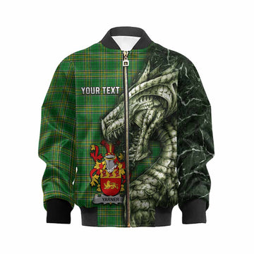 Yarner Irish Clan Kid Bomber Jacket Irish Roots Dragon Soul