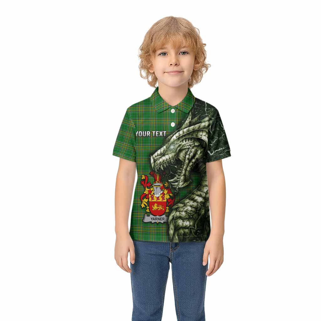 Yarner Irish Clan Kid Polo Shirt Irish Roots Dragon Soul