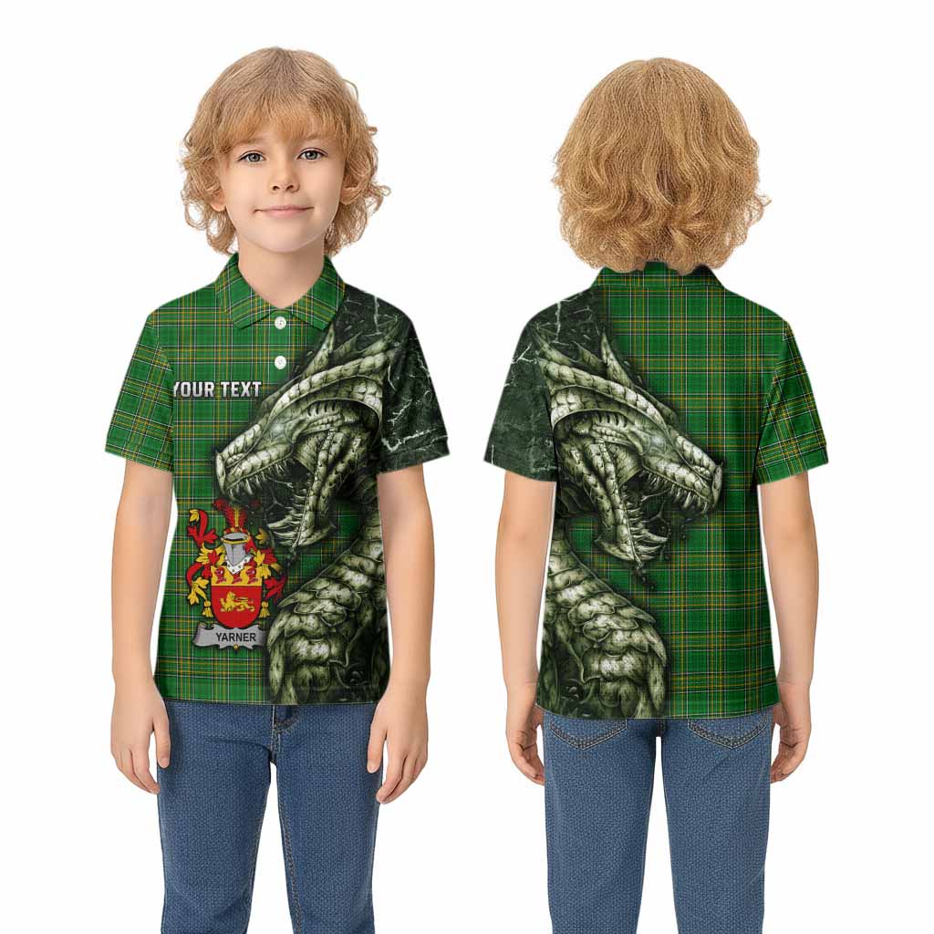 Yarner Irish Clan Kid Polo Shirt Irish Roots Dragon Soul