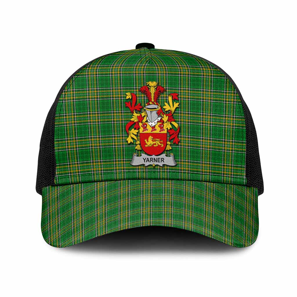 Yarner Irish Coat of Arms Tartan Mesh Trucker Cap