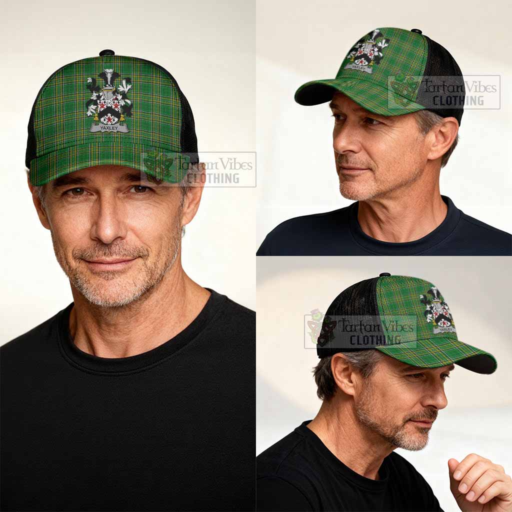 Yaxley Irish Coat of Arms Tartan Mesh Trucker Cap